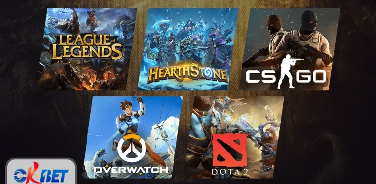 Popular E-Sports Games on OKbet