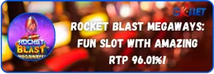 Rocket Blast Megaways: Fun Slot with Amazing RTP 96.01%!