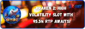 Kraken 2: High Volatility Slot with 95.5% RTP Awaits!